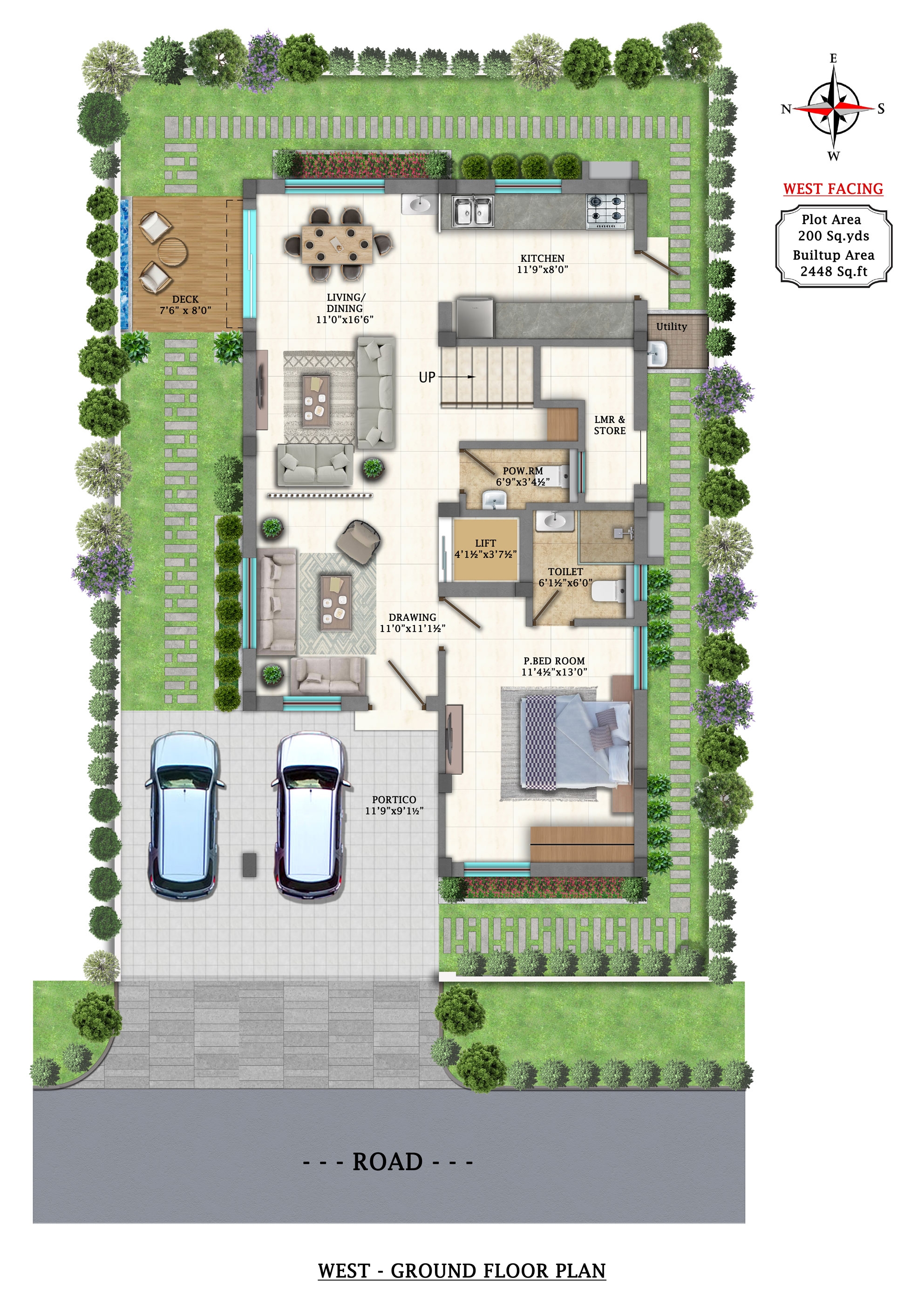 West Floorplan 1