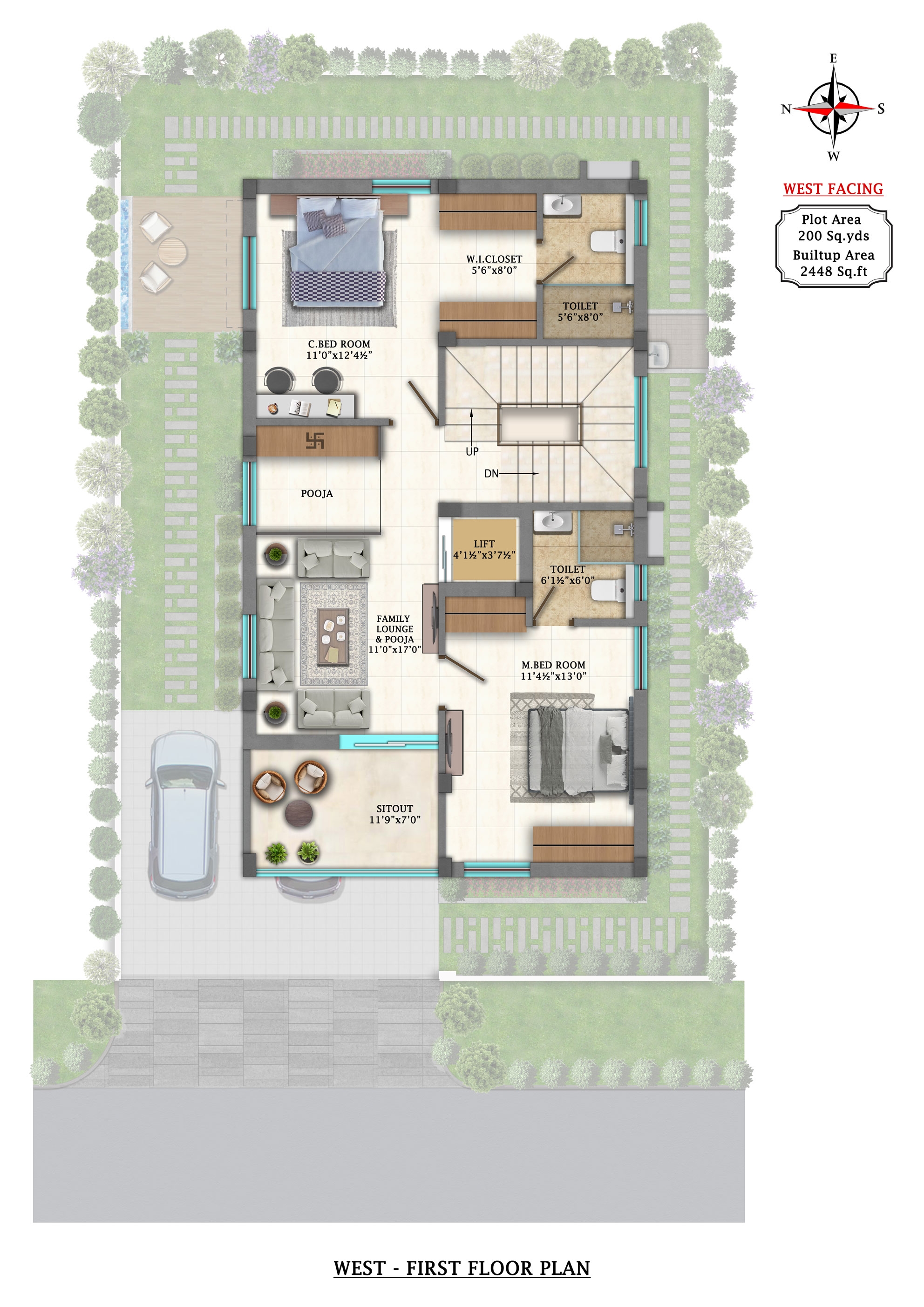 West Floorplan 2