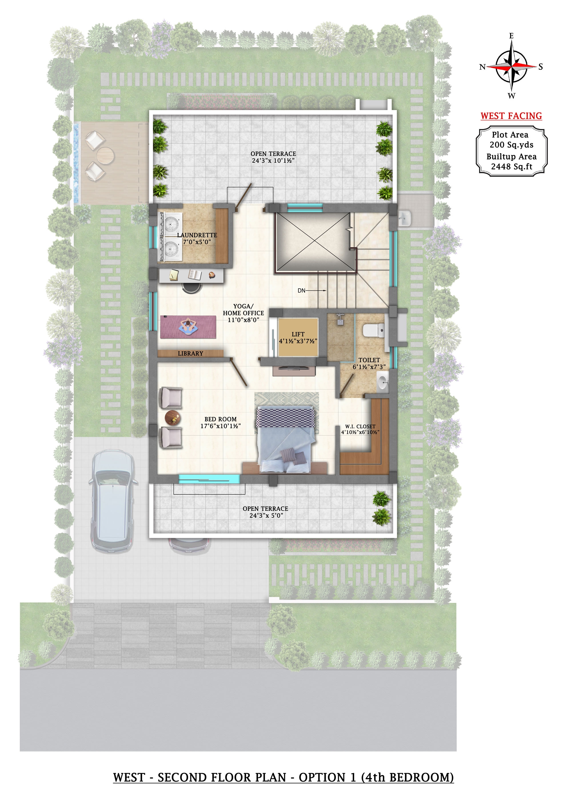 West Floorplan 3